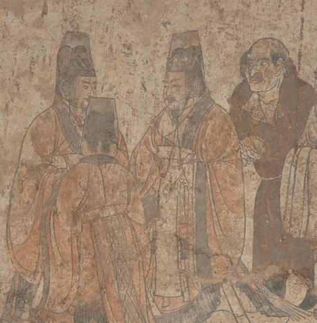 熊猫体育平台：“鑽”進壁畫看展覽(图2)